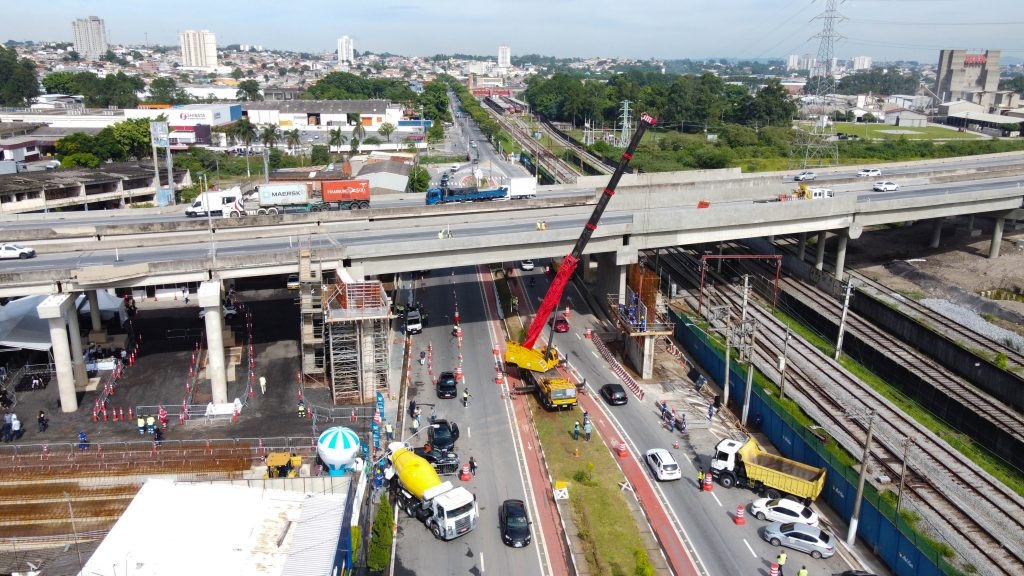 SP avança em obras de complexo viário que amplia acesso do Alto Tietê ao Rodoanel Leste