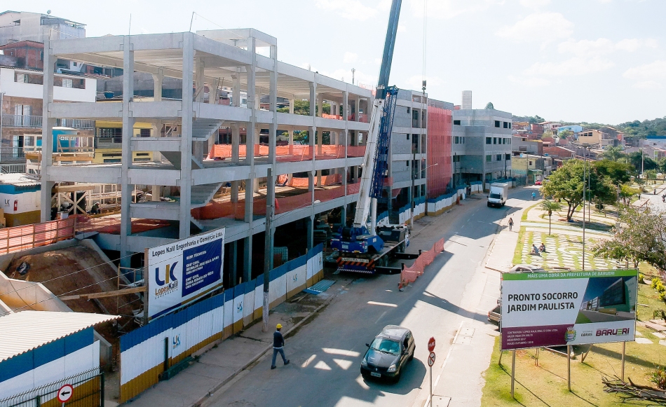 Pronto-Socorro do Jardim Paulista segue com suas obras aceleradas