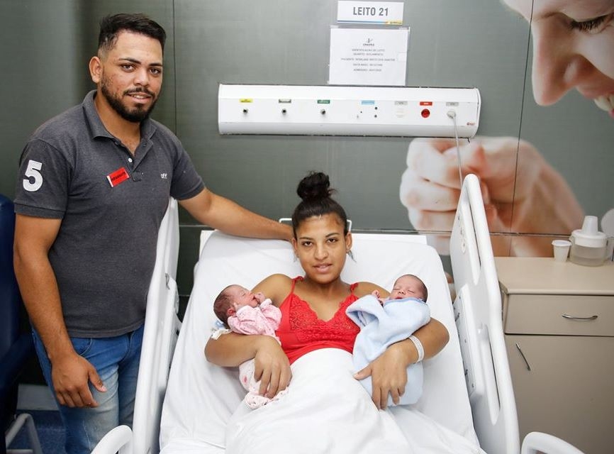 Maternidade de Parnaíba comemora o primeiro nascimento de gêmeos