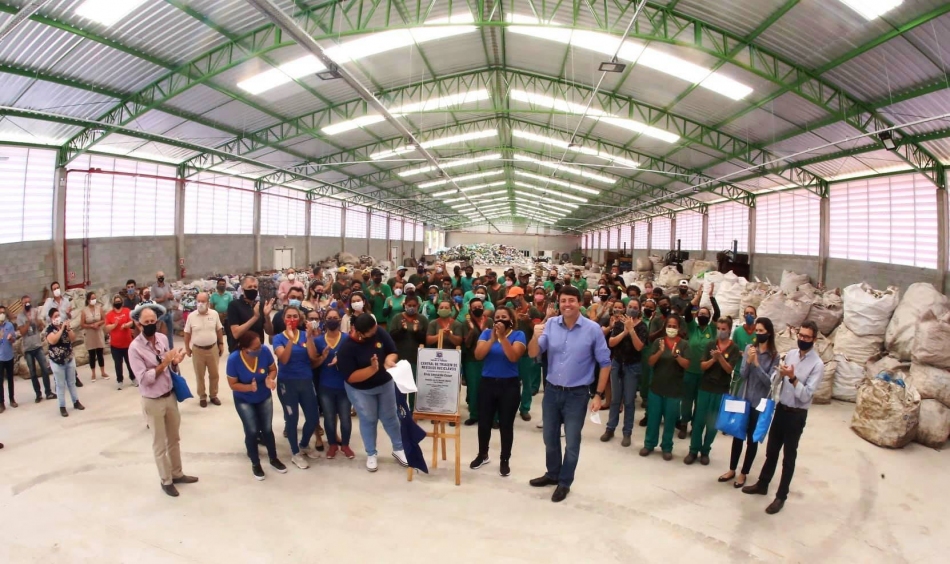 Central de Triagem de Resíduos Recicláveis da Avemare é entregue