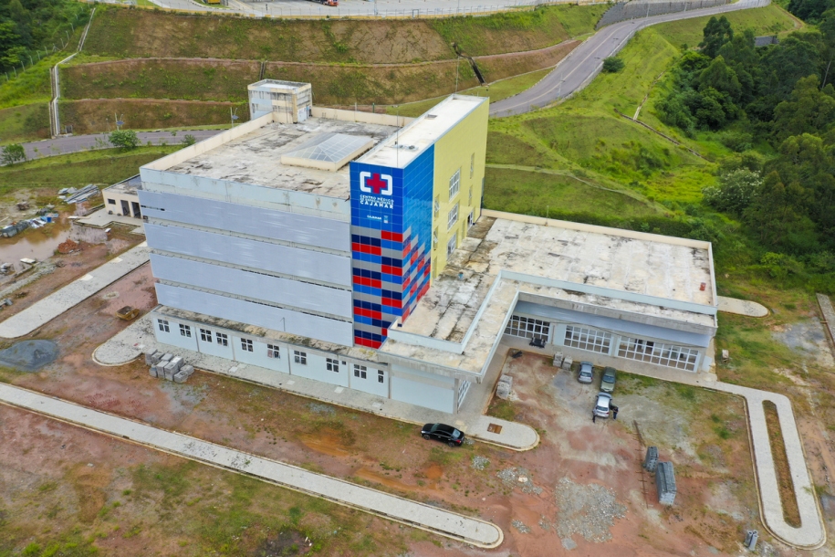 Avançam obras do novo Complexo de Saúde de Cajamar 
