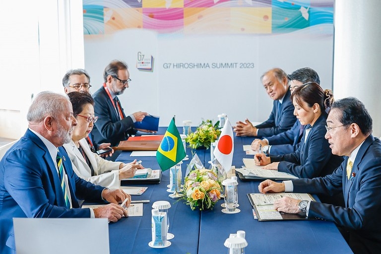 Lula reforça comércio e investimentos em encontro com primeiro-ministro do Japão