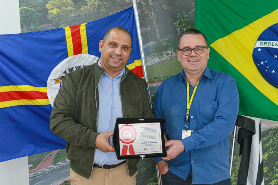 Santana de Parnaíba recebe o Selo Bronze de boas práticas na gestão 