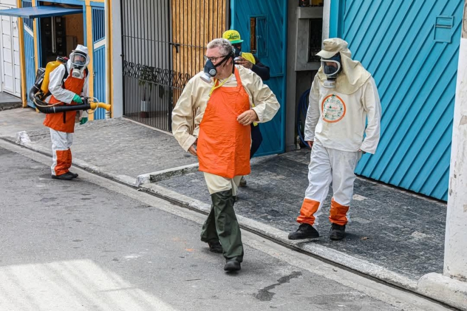 Santana de Parnaíba intensifica combate a dengue com inseticidas e tecnologia com drones